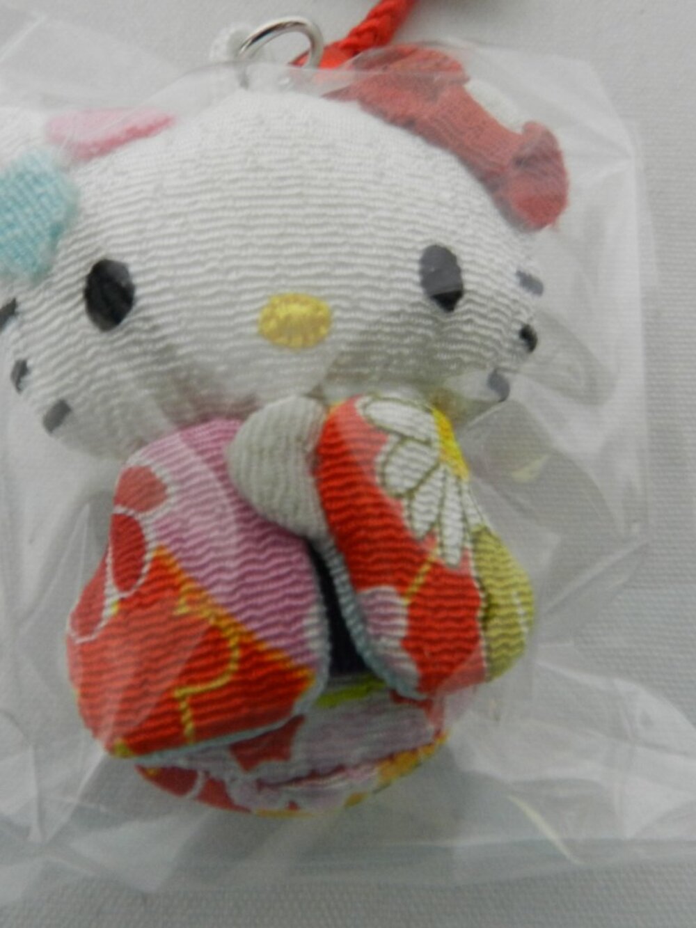 Sanrio Hello Kitty 3D phone purse Charm Kimono Japan Limited Fabric NEW NWT - Picture 6 of 12